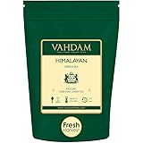 Foglie Di Tè Verde Da Himalayan, 255g (120+ tazze) | Il Thè Verde Disintossicante Per perdere peso | Ricco di antiossidanti | the in foglie | tisane| Green Tea dall'India