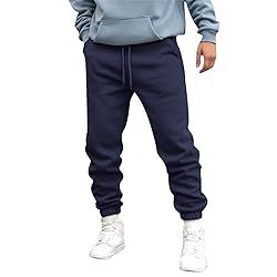 Sweatpants Zip Leg Men Duck Sweatpants Boys Open