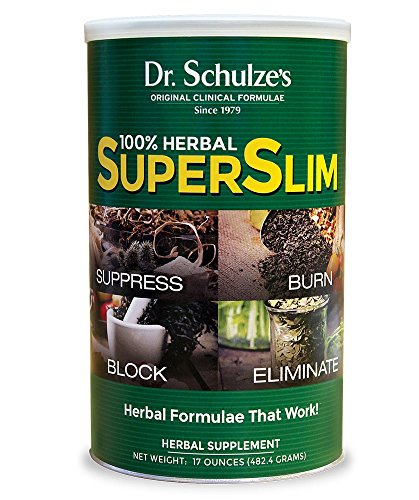 Dr. Schulze’s | Superslim Powder | Weight Loss Aid | Herbal Formula | Appetite Suppressant | Dietary Supplement | Fat Burner | Carb Blocker | Non-GMO & Gluten-Free | Vegan (17 Ounce) Dr. Schulze’s | Superslim Powder | Weight Loss Aid | Herbal Formula | Appetite Suppressant | Dietary Supplement | Fat Burner | Carb Blocker | Non-GMO & Gluten-Free | Vegan (17 Ounce)