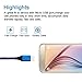 Android Charger 6FT, HUHUTA 4Pack Durable Nylon Braided USB 2.0 to Micro USB Cable High Charger Speed Cord Compatible Android, Samsung Galaxy S7 S6 edge, note 5 4, Motorola, Nexus, LG, PS4 and more