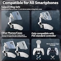 Orzero Magnetic Controller Phone Mount Clip