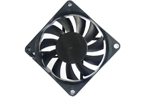 Cooling Fan,3000Rpm 80mm Dc 5V 2 Pin Silent Pc Computer Case Cooling Fan Cooler Radiator Stylish Practical Treatment