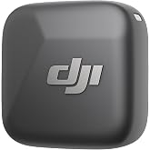 DJI Mic Mini Wireless Lavalier Microphone Transmitter (Infinity Black), Ultralight, for DJI Action 5 Pro/Osmo Pocket 3, Noise Cancelling (Renewed)