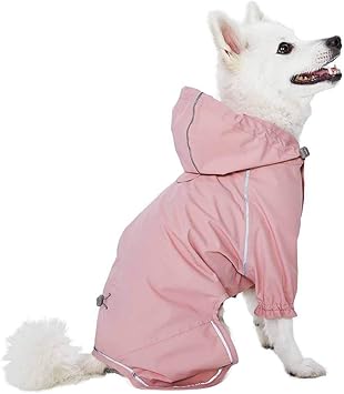 dusty pink raincoat