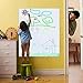 Coavas Dry Erase Whiteboard Display Board Wall Decal WhiteboardLabels with a Black Pen Office School Supplies Easter Gift for Kids,17.8x78.74 Inches
