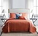 VCNY Home Natasha Quilt Set-Ultra-Soft Reversible Coverlet Bedding-Lightweight, Cool, and Breathable Bedspread, Machine Washable, King, Multicolor
