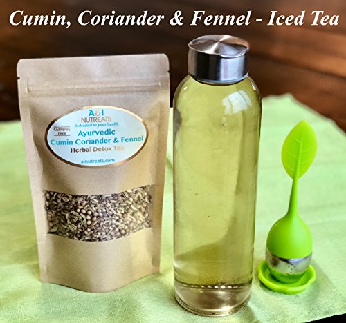 image for A&I Nutreats Ayurvedic Detox Cumin, Coriander and Fennel Tea - Organic