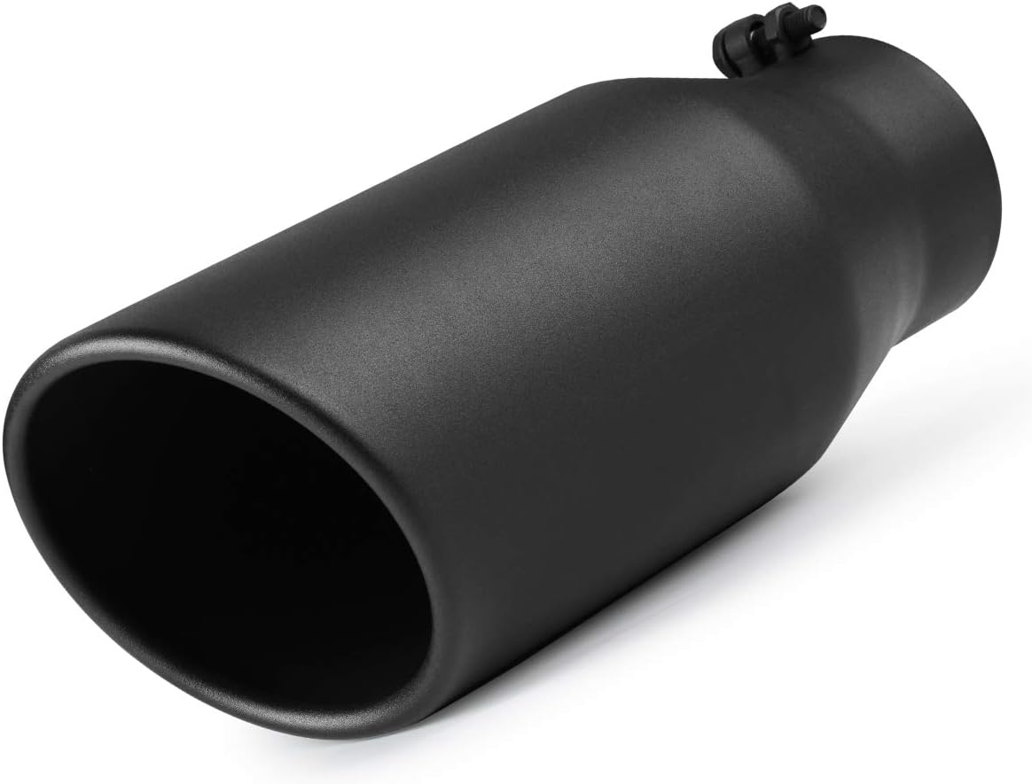 AKARCK Exhaust Tip 4 Inch Inlet, Universal 4'' Inlet 6