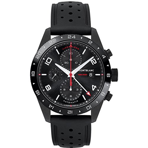 Montblanc TimeWalker Reloj de Hombre automático 43mm Correa de Cuero 116101