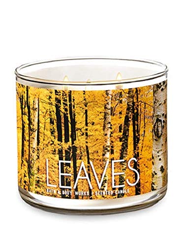 Bath And Body Works White Barn Leaves 3 Wick Scented Candle 14 5