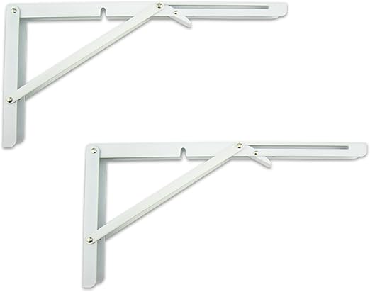 Amazon Com Mechwares Folding Bracket For Shelves Tables Long