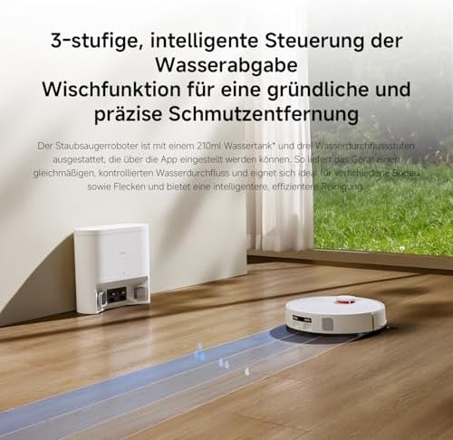 H40 Saugroboter mit Absaugstation, 10.000 Pa Saugkraft