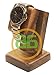 ABHANDICRAFTS Wooden Watch display stand for Men - Watch organizer Platform for All Models - Compliment all watches Gifts for Mom, DAD