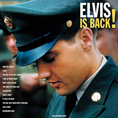 Album Art for Elvis Is Back (180G/Colored Vinyl) by Elvis Presley