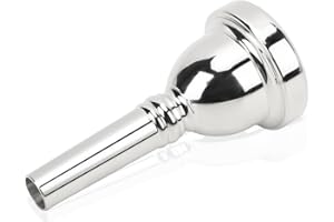 Trombone Mouthpiece, Baritone and Bass Horn Mouthpiece Brass Instrument Accessories, Suitable for Beginners and Professional 