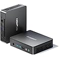 GEEKOM Air12 Lite Mini PC, Intel 12th Gen Alder Lake N100 (up to 3.4GHz), 8GB DDR4 RAM 256GB PCIe M.2 SSD, Home/Business Mini Desktop Computer, 4K Dual Display/HDMI 2.0/WiFi 5/BT5.1/Windows 11