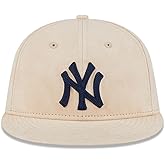 New Era NY New York Yankees 9FIFTY Stone Suede Retro Crown Snapback Cap, Adjustable Hat