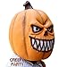 CreepyParty Deluxe Novelty Halloween Costume Party Props Latex Pumpkin Head Mask (Pumpkin new)