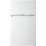 《ひとり暮らしのお部屋、書斎やオフィスに》ハイアール86L　2ドア冷凍冷蔵庫JR-N85A(W)