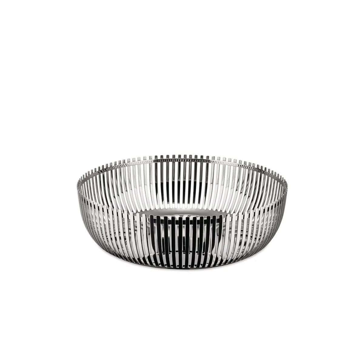 Alessi PCH02/15 - Design Perforated Kitchen Basket, 18/10 Polished Stainless Steel, 15 cm