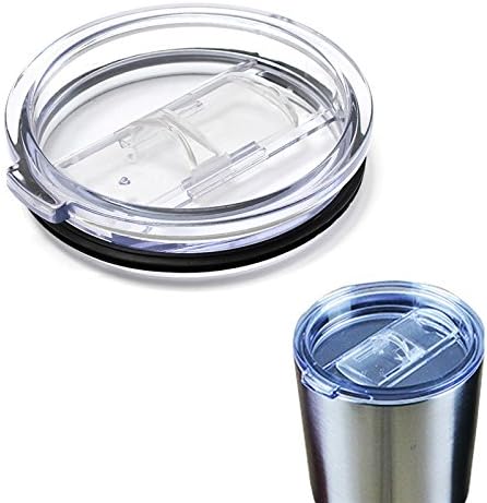 YTNT Splash Proof 30 OZ YETI Lids, RTIC and other tumblers, With Slider Closure, Spill Resistant, Newest Food Grade PP