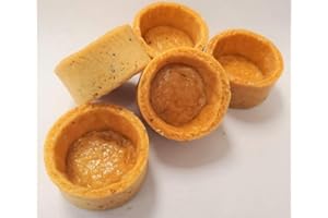 CREATIVE GOURMAND 1.3" Mini Round Savory Tart Shells (w/Herbs & Spices) - 16ct Pack