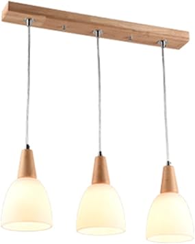 Kronleuchter WGZ- Modern und einfach Holz Einzelner Kopf/DREI Köpfe