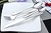 Cutlery, Home Use Stainless Steel Western Tableware, 4-Piece Dinnerware Set knife fork spoon teaspoon by Alytimes