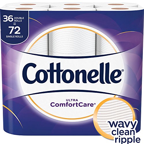 Cottonelle Ultra Comfortcare Toilet Paper, Soft Bath Tissue, 36 Double Rolls, 36 Count