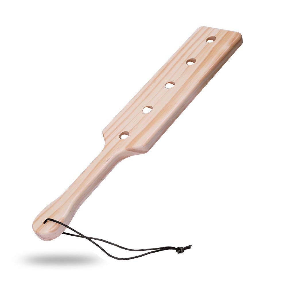 Wooden Paddle with 5 Airflow Holes, Venesun 14inch Light Weight and