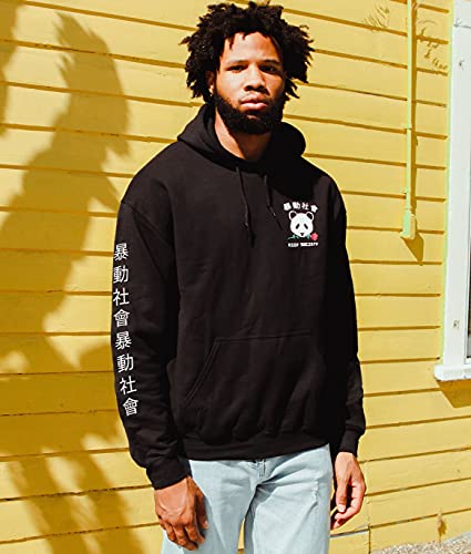 riot society hoodie panda