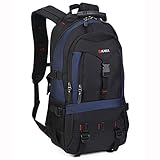 KAKA Backpack for Laptops 15.6 Inch Computer Bag Casual School Bookbag for Men and Women 35L Blue