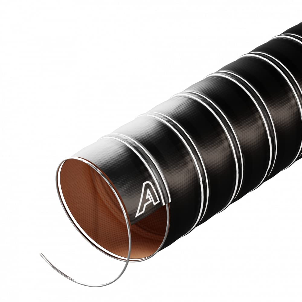 32mm Black Silicone Air Ducting 1 Metre