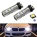iJDMTOY (2) Xenon White 25W CREE PW24W PWY24W LED Bulbs For Audi BMW VW Turn Signal Lights or Daytime Running Lamps