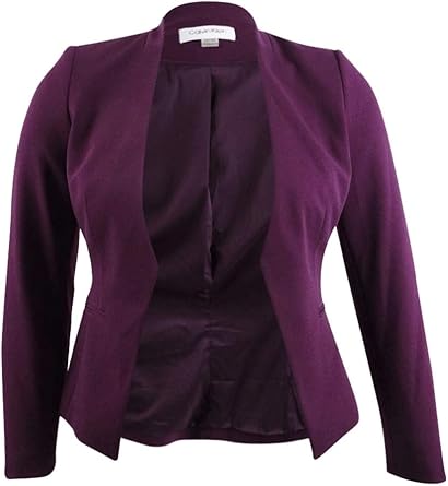 calvin klein purple jacket
