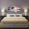 Pyradecor-Sunrise-Beach-Theme-Canvas-Prints-Wall-Art-Ocean-Sea-Pictures-Paintings-for-Living-Room-Bedroom-Home-Office-Decorations-Modern-4-Piece-Stretched-and-Framed-Seascape-Giclee-Artwork Pyradecor Sunrise Beach Theme Canvas Prints Wall Art Ocean Sea Pictures Paintings for Living Room Bedroom Home Office…