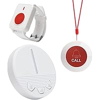 Amazon.com: Wireless Caregiver Pager Emergency Call Bell Smart ...