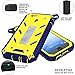 iPhone 6S Plus Case, POETIC Revolution [Premium Rugged] Protective Case with [Landscape Stand Feature] [Shock Absorption & Dust Resistant] for Apple iPhone 6 Plus/iPhone 6S Plus Yellow/Blue