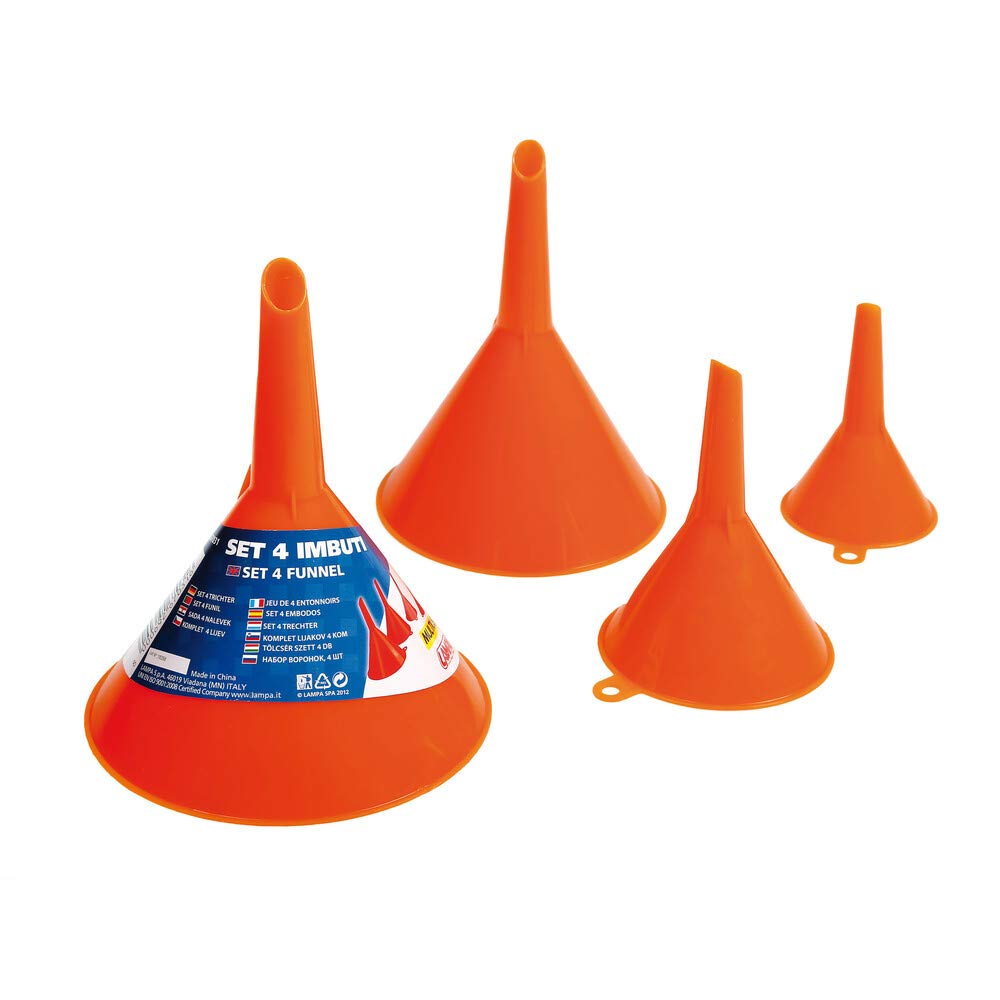 Lampa 40834 Funnel Set 50, 75, 100, 120 (Pack of 4)