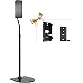 Pack of 1 Height Adjustable Stand for Bose Speaker Stands, with Slideconnect Bracket, for Surround 700, OmniJewel Lifestyle 650, CineMate GS Series II, for Bose 700 Speakers Stands