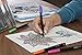 SHARPIE Art Pens, Fine Point, Assorted Colors, Hard Case, 16 Count (1983966)