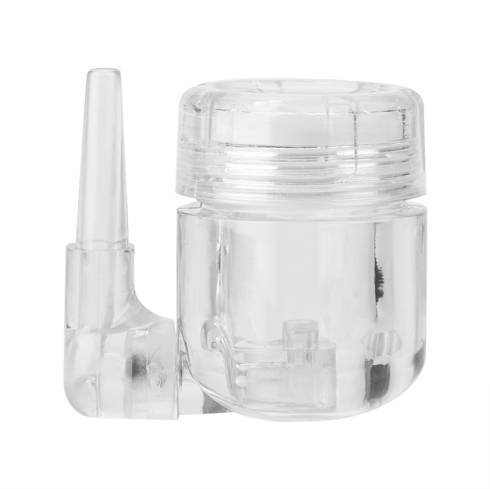 CO2 Diffuser,4-In-1 Aquarium Check Valve,Check Valve,Bubble Counter, Ultramicropore Atomization,U-shape Air Intake,CO2 Atomization,for Planted Tank Use