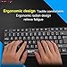 Vander Life Wired USB Keyboard 104 Key Standard Windows Keyboard Works with Windows 2000 / xp / 2003/2007 / Vista / Win7 / Win8 / Mac/WIN10, Black