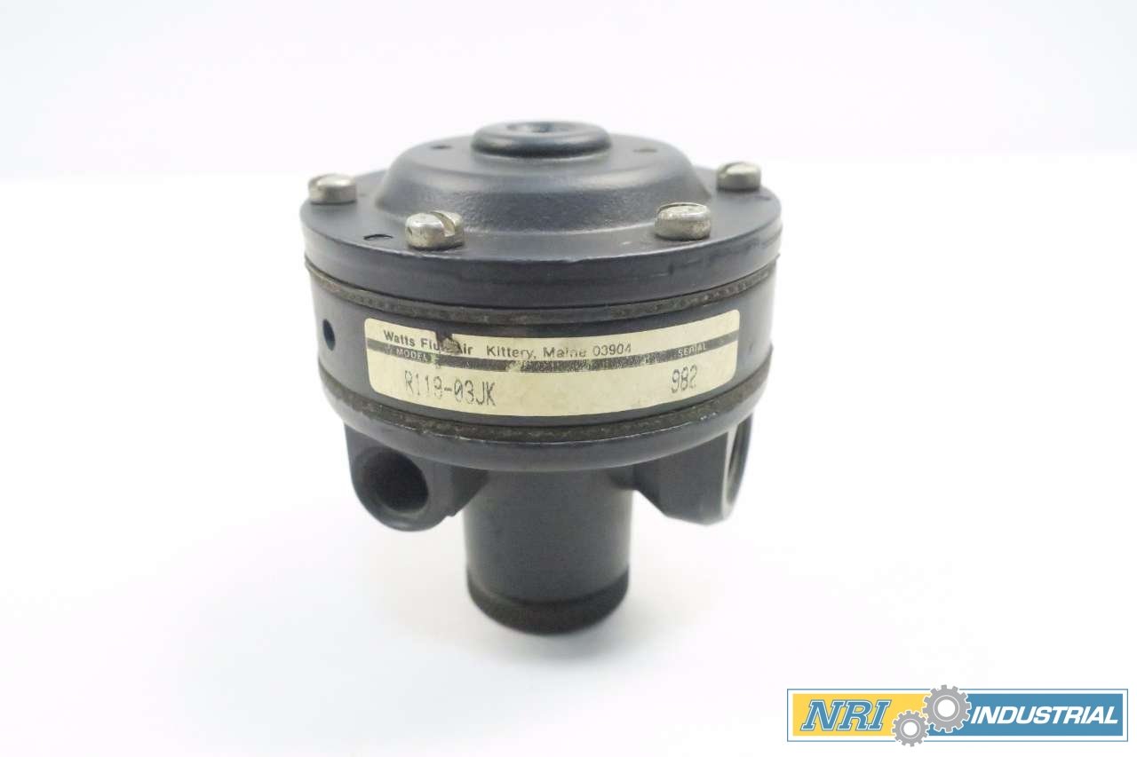 WATTS R11903JK Pneumatic Pilot Operated Pressure Regulator 3/8 in NPT