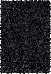 Unique Loom Solid Shag Collection Area Rug