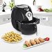 Simple Chef Air Fryer - Air Fryer For Healthy Oil Free Cooking - 3.5 Liter Capacity w/Dishwasher Safe Parts