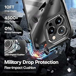 TAURI for iPhone 14 Pro Max Case, [5 in 1] 1X Case