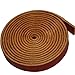 TOFL Genuine Leather Strap | 72 Inches Long | 1/2 Inch Wide | 1/8 Inch Thick (7-8 oz) | for DIY Arts & Craft Projects, Clothing, Jewelry, Wrapping | Burgundy