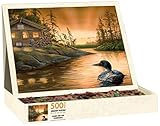 Lang Cabin On The Narrows by Larry Beckstein Puzzle (500-Piece)