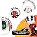 CONVLI Talking Robot Toys for Boys or Girls,Mini Body Robot with Repeats Your Voice,Colorful Flashing Lights Interactive Toy for Gift（red）